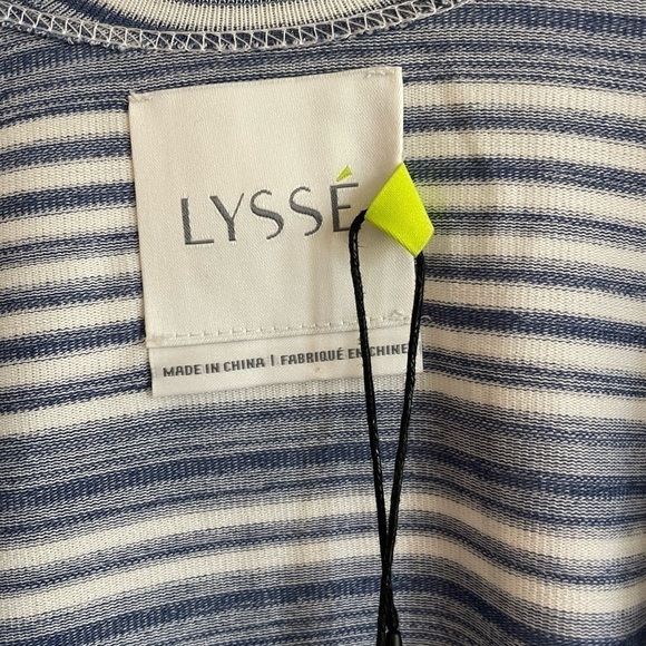 NWT Lyssé Mulholland Midi Tank Dress, Blue & White Stripe, Size S - Picture 7 of 10